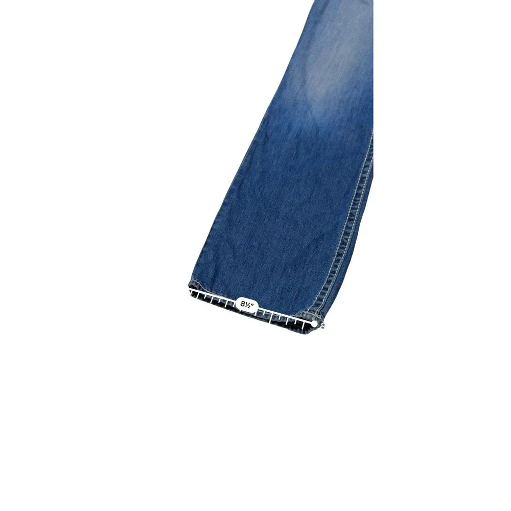 True Religion Big T Natural W/Flap Stitch Straight Leg Jean Men’s Size 38 Cotton